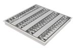 Industrial Lighting Fixture IP20 T5 Louver Fluorescent Recessed Light