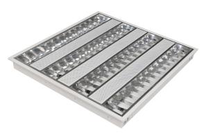 Quality Industrial Lighting Fixture IP20 T5 Louver Fluorescent Recessed Light wholesale