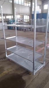 Quality Garden Plywood Galvanized Q235 Dutch Trolley Shelves wholesale
