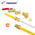 Brass Plumbing Push Fit Connectors Lead Free NSF Upc Certified
