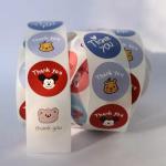 Logo Label Sticker Packaging Eco Friendly Vinyl Stickers Seal Gold Foil Sticker