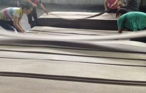 Quality Furniture Walnut Wood Veneer Sliced Cut , Architectural Paneling Veneer wholesale