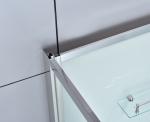 Bathroom Cubicle Shower Units 900x900x2050mm Aluminum Frame