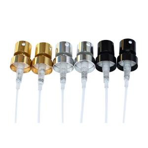 Quality Electroplated Aluminum Metal Perfume Spray Head 15mm Aperture wholesale