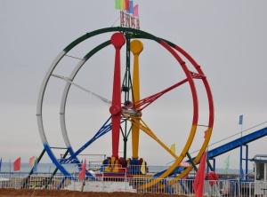 Quality outdoor attraction for sale amusement fun park rides ferris wheel ring car wholesale