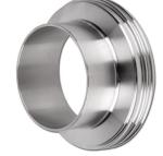 10-150mm Male Sanitary Pipe Fittings For Dairy Cosmetic Pharmaceutical Industry