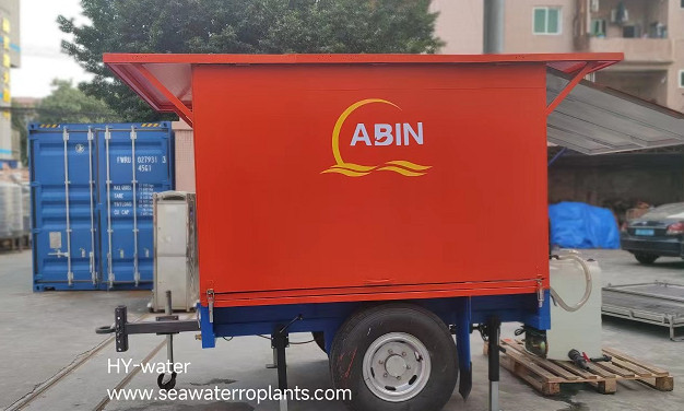 Solar Powered Water Purifier Machine Seawater To Drinking Water Machine