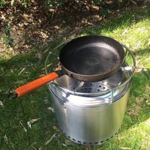 Quality 15&quot; 304 Stainless Steel Fire Stove Set For Outdoor Camping wholesale