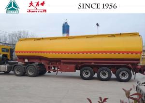 Quality Gasoline / Fuel Truck Trailer With Germany Type BPW Axle , High Efficiency wholesale