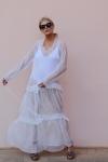 Clothing Fashion Women See-Through Sexy Beach Cover Up Dresses