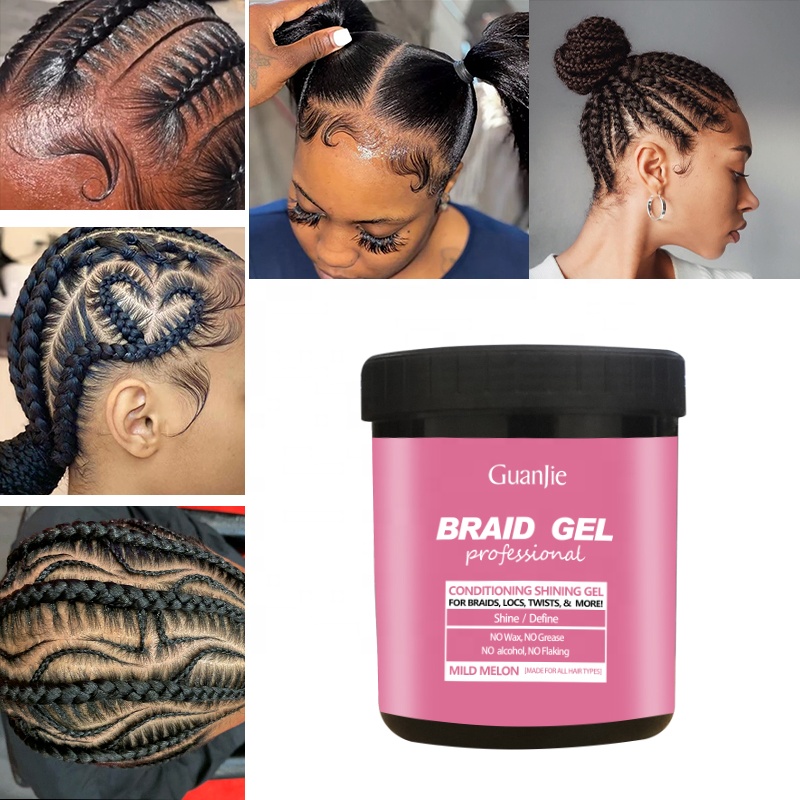 Hair Wax Control Edge 4C Hair Wig No White Braid Gel Extreme Hold Natural Edge Control