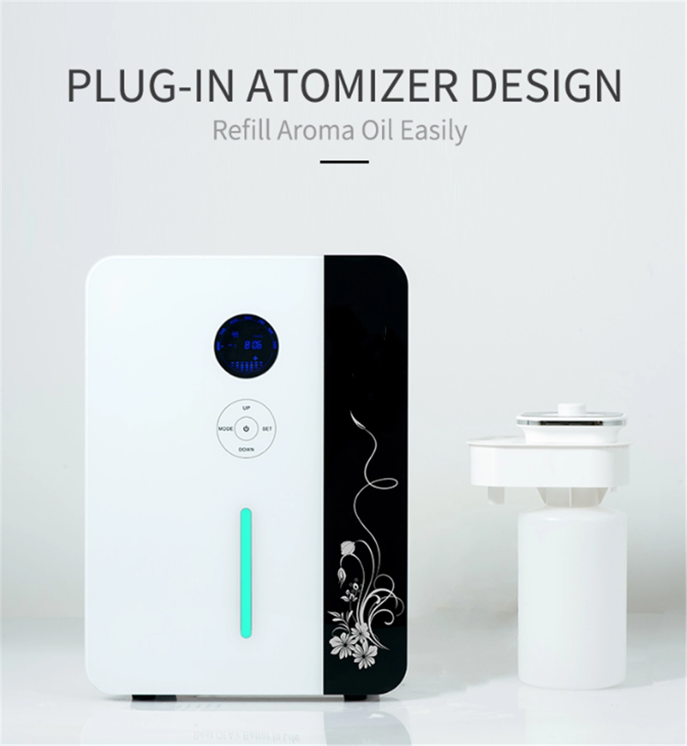 HOMEFISH HVAC Scent Diffuser 1200ML Wall Mounted Air Diffuser