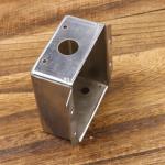 Customized Silver Plated Metal Bending Stainless Steel Laser Cut Stamping