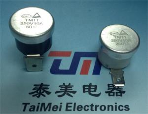 Quality C120V 240V High Current Thermostat Temperature Controller Defrost Thermal Bimetal Cutout wholesale