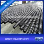 Thread extension steel bars for rock drilling