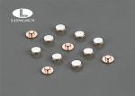 Solid Round Head Rivets Bimetal , Small Copper Rivets With Long Electric Life