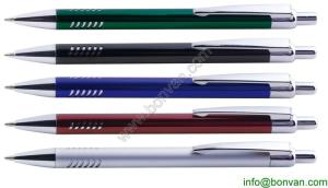 Quality click promotional aluminum gift advertising pen wholesale