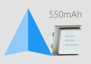 Quality Primary Non Rechargeable 550mAh Pouch Cells wholesale
