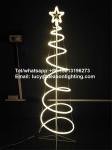 led spiral christmas tree