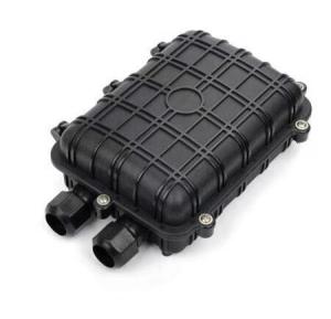 Quality Pole Mounting Outdoor Fiber Optic Distribution Box 12 - 48 Core ODB Black Color wholesale