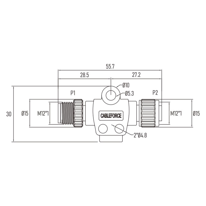 NMEA2000 M12 5 Pin Connector A Code Terminator Male To Female 120ohm Resistor