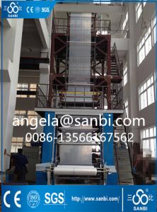 Quality Plastic Film Blowing Machine PE Film Blowing Machine White Blue wholesale