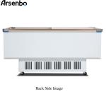 Antiwear Practical Supermarket Display Freezer Commercial Multipurpose