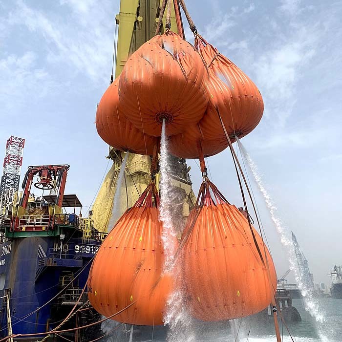 Heavy Duty Load Testing Water Bags 1 Ton - 1000 Tons LEEA 051 For Onshore