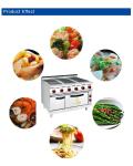 Electric Cooking Equipment / Fast Food Kitchen Equipment GL-TT-6 29KW Power
