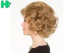 Ladies Fluffy Short Synthetic Wigs High Temperature Wire