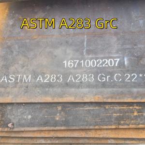 Quality Astm A283 Grade C 1500x6000x25 Mm Hot Rolled Ms Plate Carbon Steel Boiler Plate wholesale