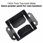 Standard Single-side Bracket Outdoors Design Space Saving Wood Post Base Metal