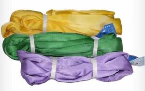Quality 4 Inch Ply Duplex Webbing Sling , High Strength Adjustable Lifting Slings wholesale