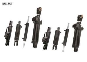Quality OEM Tractor Hydraulic Ram Cylinder Piston Chrome Rod Dual Action , Hydraulic Oil Cylinder wholesale