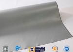 Industrial Fireproof Fiberglass Fabric , 510g Single Side Rubber Coated