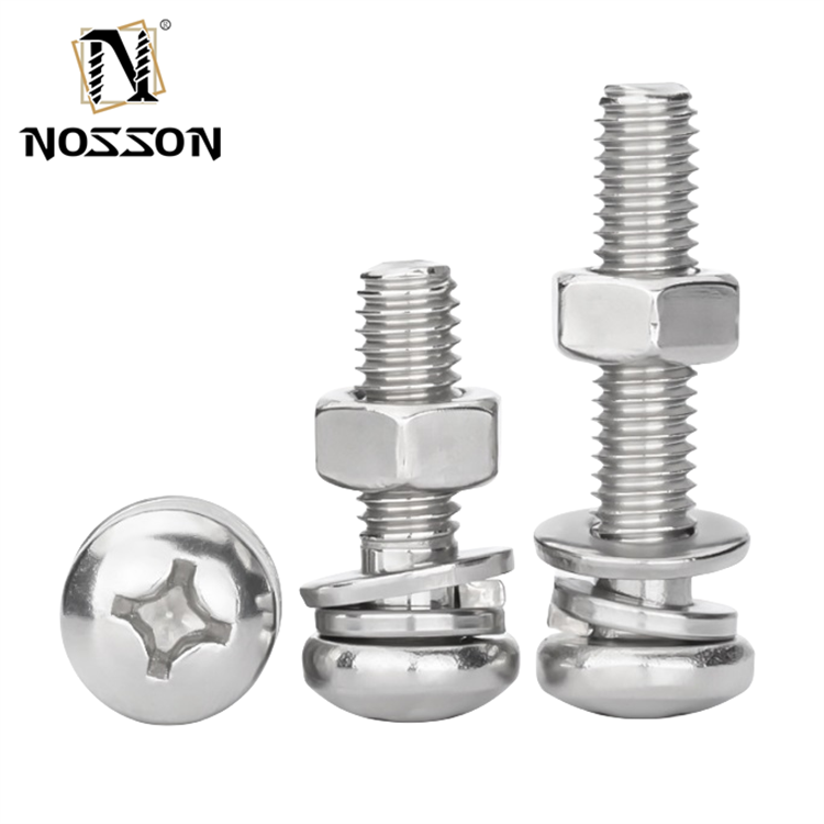 GB Standard Blue Dyed Finish M5 M6 M8 Stainless Steel SS 304 316 316L Hex Socket Head Cap Sems Screw DIN912 Measurement System INCH