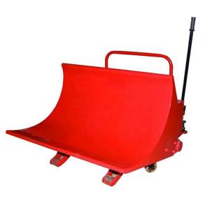 Quality Cradle Type Fabric Cloth Roll Trolley Stacking Hydraulic Textile Trolley Manufacturers wholesale