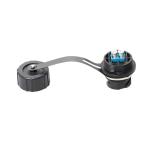 IP67 Waterproof LC ODVA Fibre Optic Adapter For Wall Faceplate
