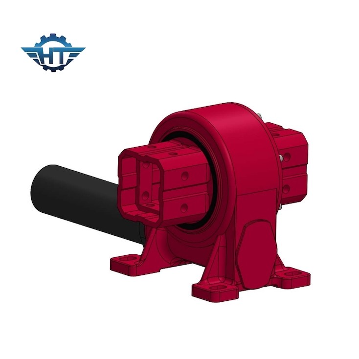 High Efficiency Solar Tracker Slew Drive With Low-Noise Gear Motor And Durable Operation