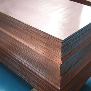Quality JIS C1220 Annealed Copper Sheet 1.4mm Thick Purple Customized Size wholesale