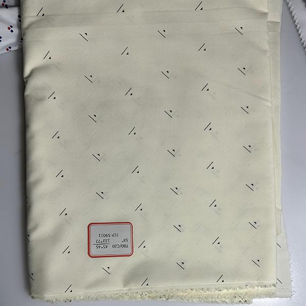 Cheap 133X72 Printed Cotton Poplin Plain Geometric Print Dress Fabric for sale