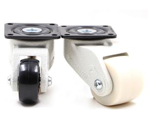 Quality 72mm Retractable Leveling Locking Swivel Casters 600kg wear resistance wholesale