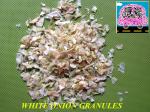 dehydrated garlic/onion flakes