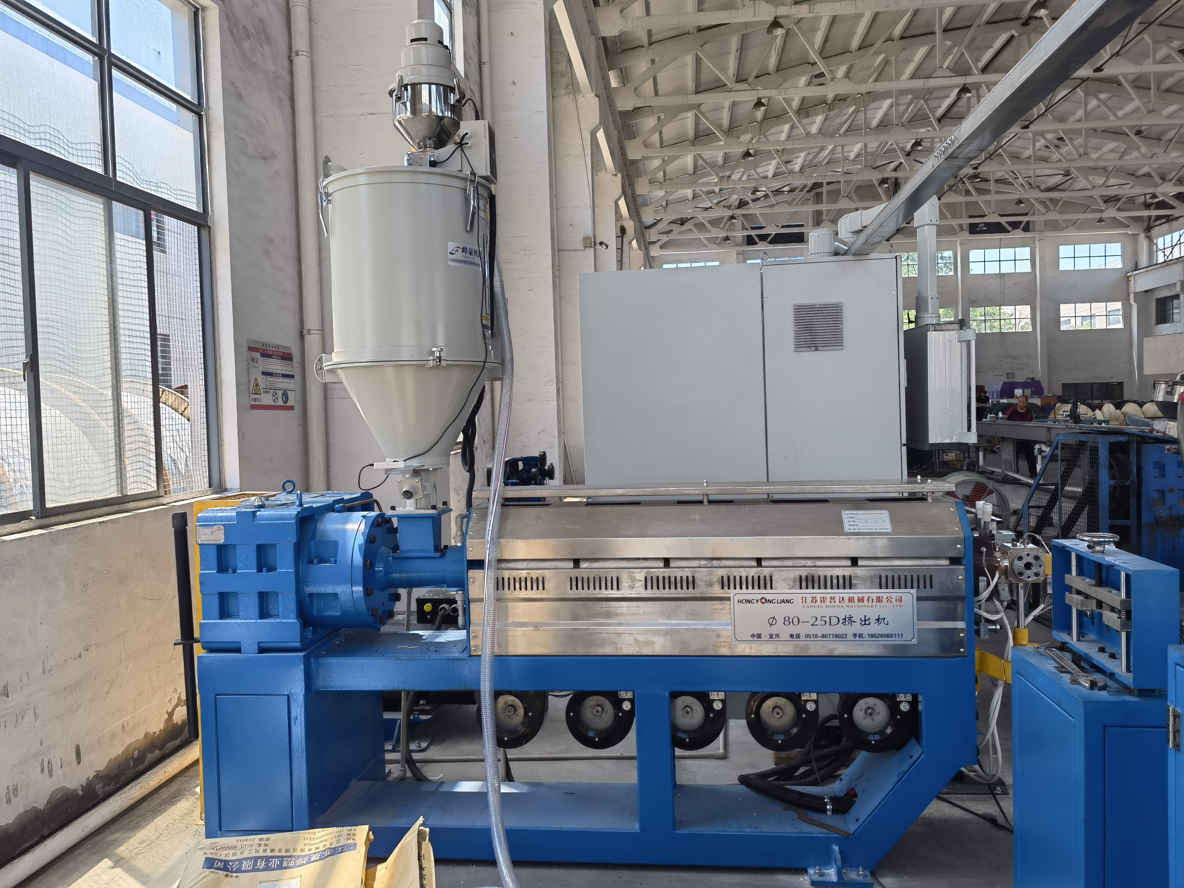 120mm cable extruder extrusion machine with boosted productivity