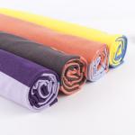 Knit Combed Cotton French Terry Fabric For Hoodie Skin Friendly Striped Fabric