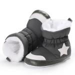 China Factory Cartoon star soft-sole lovely newborn prewalker eva baby fur boots