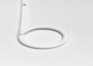Quality Milk White Pigtail Pleural Catheter , One End Closed Pleural Drainage Tube wholesale
