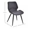 Buy cheap Rust Proof Synthetic Leather PU Dining Chairs Home Furniture from wholesalers