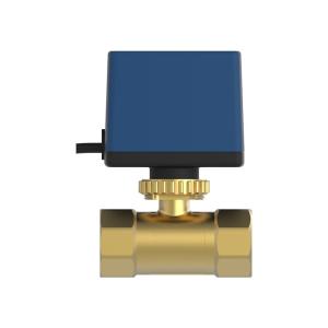 China IP55 Brass Motorized Ball Valve / 2Way , 3Way Electric Operated Ball Valve on sale