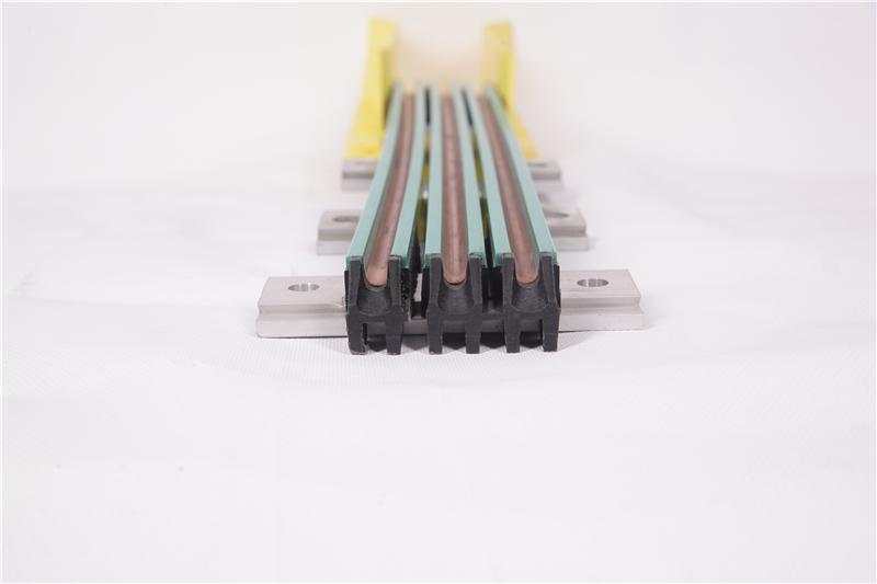 Bridge Conductor Bar For Crane 3 Phase Power Rail PVC Insulated